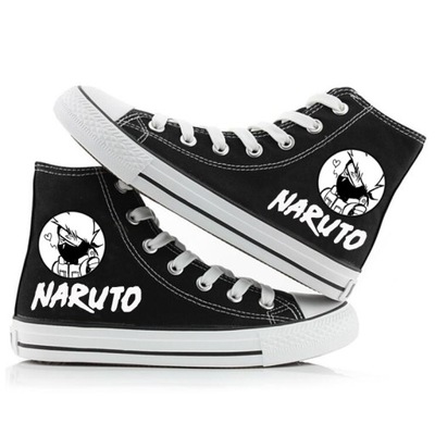 Anime Naruto peryferyjne para wysokie płócienne buty w stylu koreańskim,