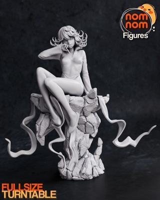 Figurka Tatsumaki One Punch Man Miniatura NomNom Figures Druk 3D Figurkowo