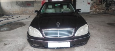 Капот mercedes w220 182 версия przed liftem фото №1