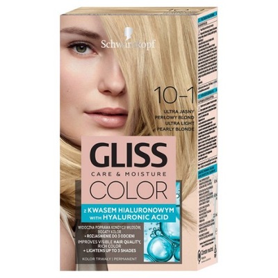 Schwarzkopf Gliss Color Krem Koloryzujący 10-1