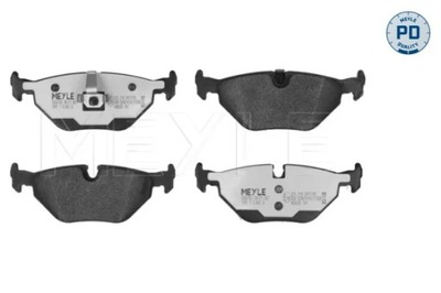 0252193417/PD КОЛОДКИ HAM. BMW T. E46 98-