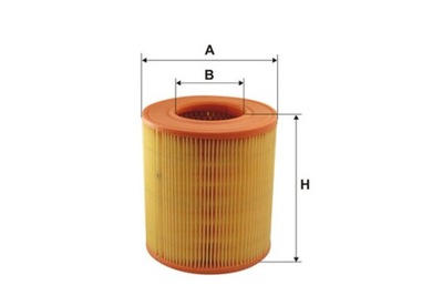 ФИЛЬТРON ФИЛЬТР ВОЗДУХА AUDI A6 C6 2.0 2.0D 07.04-08.11