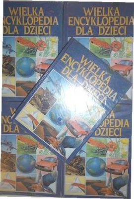 Wielka encyklopedia dla dzieci. 5 tomów -