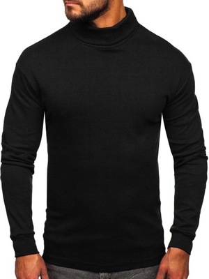 SWETER GOLF MĘSKI CZARNY 145347-1 DENLEY_L