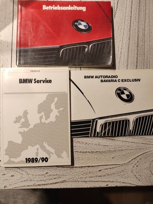 BMW SERIE 3 E30 MANUAL LIBRO 1989 KLASYK  