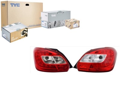 Лампа задня p mitsubishi space star hb 03.16-12.20 tyc фото №1