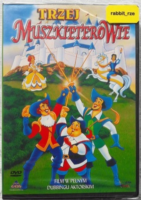 TRZEJ MUSZKIETEROWIE - DVD (FOLIA)