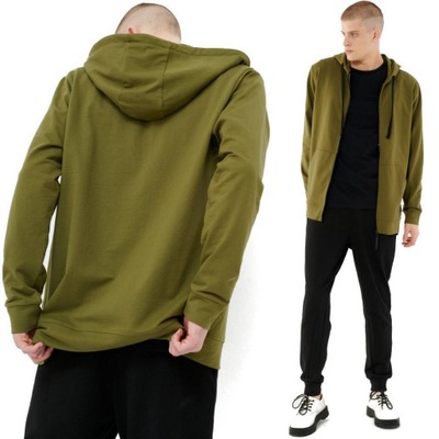 Bluza męska z kapturem Outhorn HOL21-BLM601 KHAKI