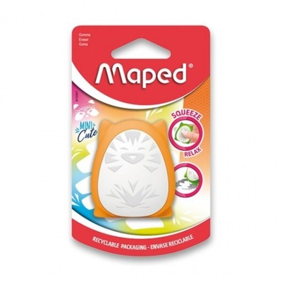 Guma Maped squeeze mini cute blister - mieszanka kolorów Maped