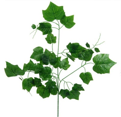 Liść sztuczny bluszcza 67cm zielony na stroik