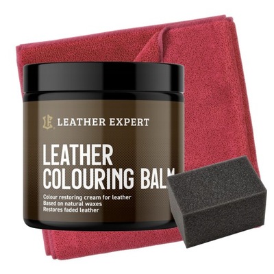 Leather Expert Balm Black 250ml Czarny Balsam do skóry koloryzujący