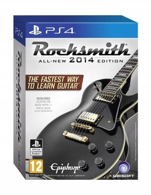 ROCKSMITH ALL-NEW 2014 EDITION + KABEL PS4 / PŁYTA