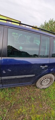 Volkswagen touran 03-06 дверь левый задняя lb5n фото №1