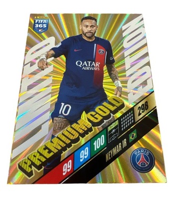 Fifa 365 2024 Adrenalyn Limited GOLD Neymar Jr