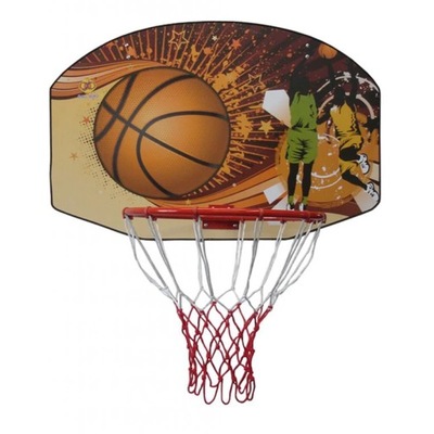 Tablica do koszykówki 90 x 60 cm z koszem