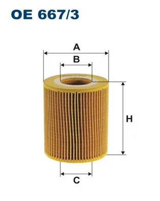 OE667/3 FILTRO ACEITES  