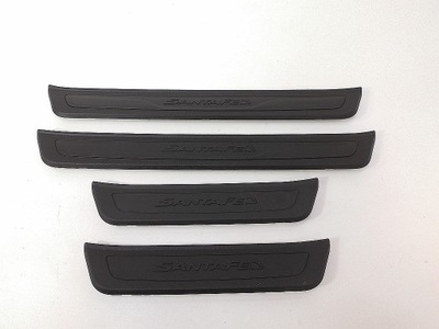 Hyundai santa fe iii 2015 молдинг порог накладки фото №1