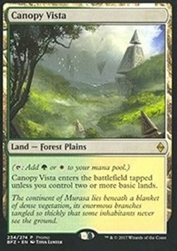 Canopy Vista Standard Series Promos