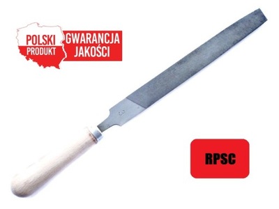 Pilnik ślusarski półokrągły RPSc 150/3 - gładzik