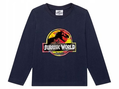 Chłopięcy T-shirt z długim rękawem Jurassic World 98/104