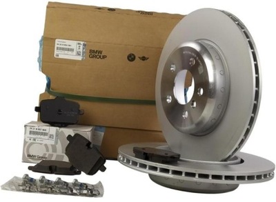 Оригинальный номер bmw тормозные диски+ тормозные колодки задняя 6 f06 f12 f13 345mm фото №1