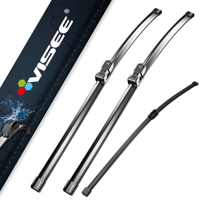 WIPER BLADES VISEE FRONT + REAR FOR VOLVO XC60 05.08-  