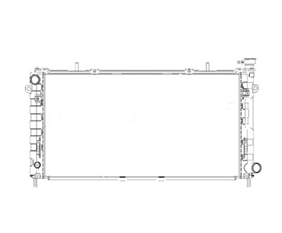 Радіатор chrysler town country 05- 4677524aa nowa фото №1