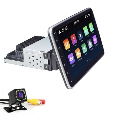 RADIO AKCESORYJNY LESTAR 1 DIN ANDROID CAMERA ROTARY  