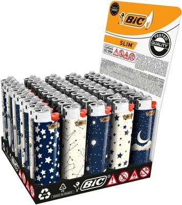 BIC J23 SLIM NIGHT PATTERN (50 SZT)