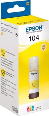 EPSON TUSZ 104 YELOW C13T00P440 ECOTANK ORYGINAŁ