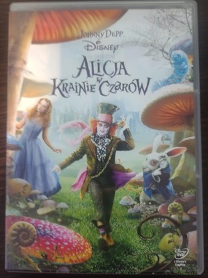 Film Alicja w krainie czarów płyta DVD