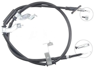 CABLE FRENOS HYUNDAI TUCSON 04.06- IZQUIERDO PARTE TRASERA  