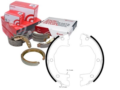 BREMBO JUEGO ZAPATAS DE FRENADO SH2556 LS1919 FSB  