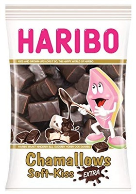 .Haribo Chamallows SoftKiss Extra Chocolate