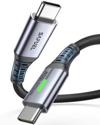 INIU DI-D5CC, kabel USB-C do USB-C, 100W, 2m, PD 5A, QC 4.0