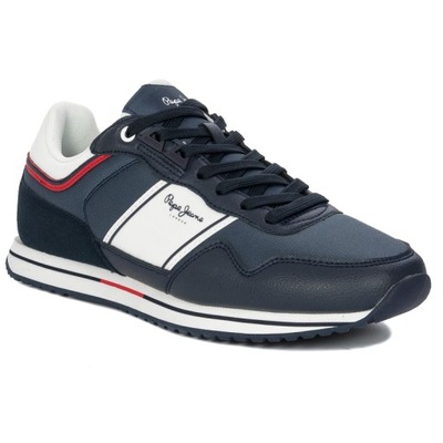 Pepe Jeans Sneakersy męskie Navy PMS30907 595 r.44