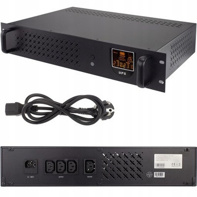 Zasilacz awaryjny UPS PowerBox 850VA rack 19 2U