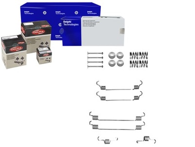 Delphi ly1321 набір додаткових, гальмівні колодки гальмівні фото №1
