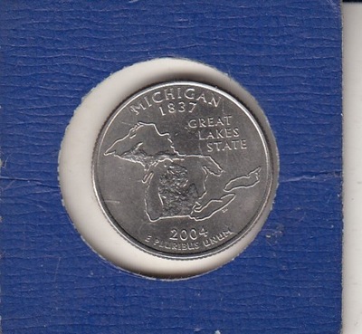 USA 25 centow 2004 D Michigen