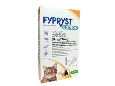 FYPRYST COMBO 1 PIPETA SPOT ON KOTY na pchły