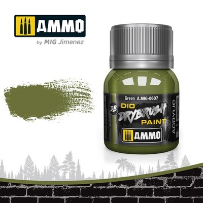 Farbka Ammo by Mig: DIO Drybrush - Green