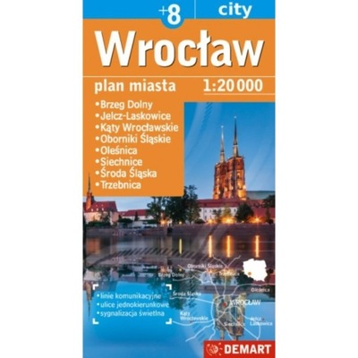 Wrocław plus 8 - plan miasta DEMART