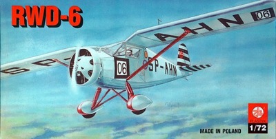 RWD-6 rajdowy - 1/72 model plastikowy