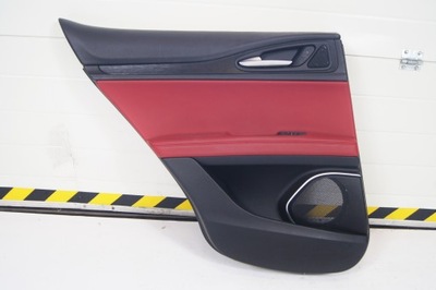 Обшивка червоний лівий задня alfa romeo stelvio 19r фото №1