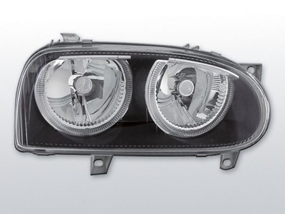 LAMPY PRZEDNIE REFLEKTORY -VW GOLF 3 DEPO RING