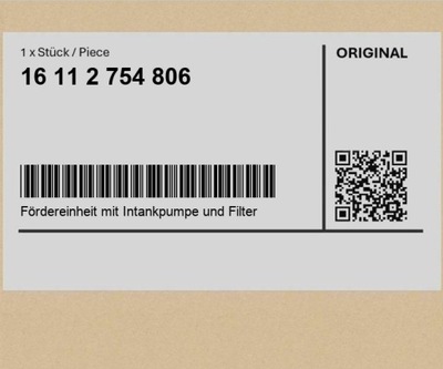 Модуль. насосний з насос w zb. i фільтром mini r56 clubman r55 lci roadster фото №1