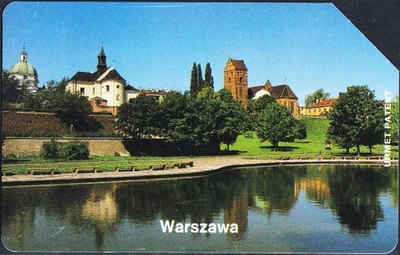 Karta używana Nr 37 50 imp. "Warszawa" w stanie dobrym
