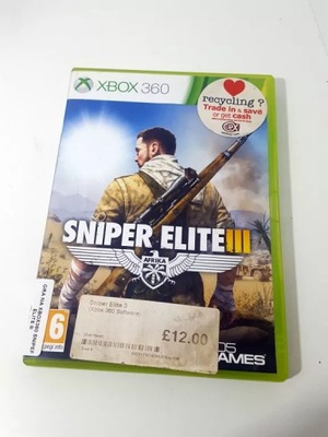 GRA NA XBOX360 SNIPER ELITE III