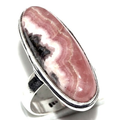 PIERŚCIONEK RODOCHROZYT R 16