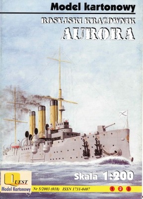 Quest nr 018 Rosyjski krążownik AURORA 1:200